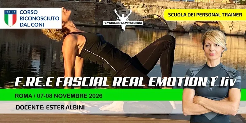 Corso  Free Fascial Real Emotion 1° liv., Roma 07-08 Novembre 2026