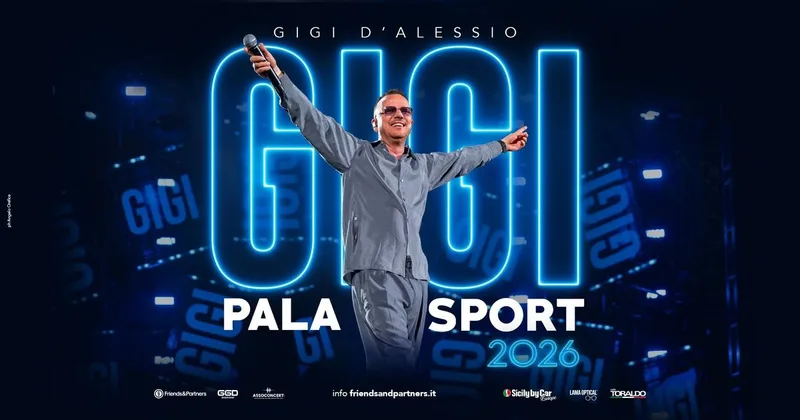 GIGI D'ALESSIO - PALASPORT 2026 // ROMA