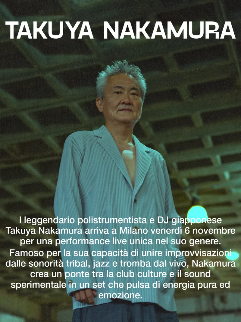 Magnolia presents: Takuya Nakamura (live)