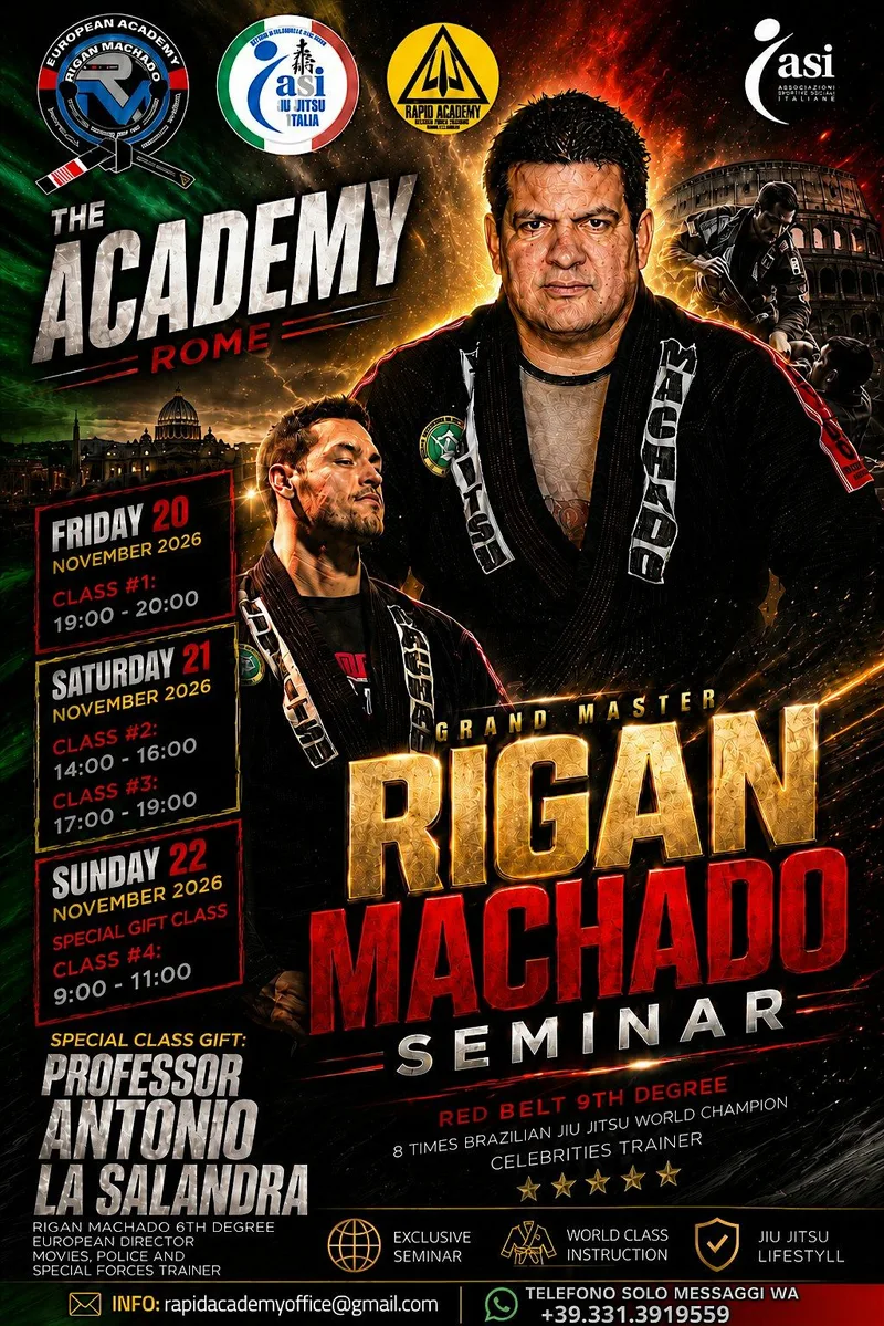 GRAND MASTER RIGAN MACHADO