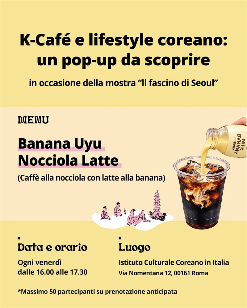 K-Café e lifestyle coreano: un pop-up da scoprire