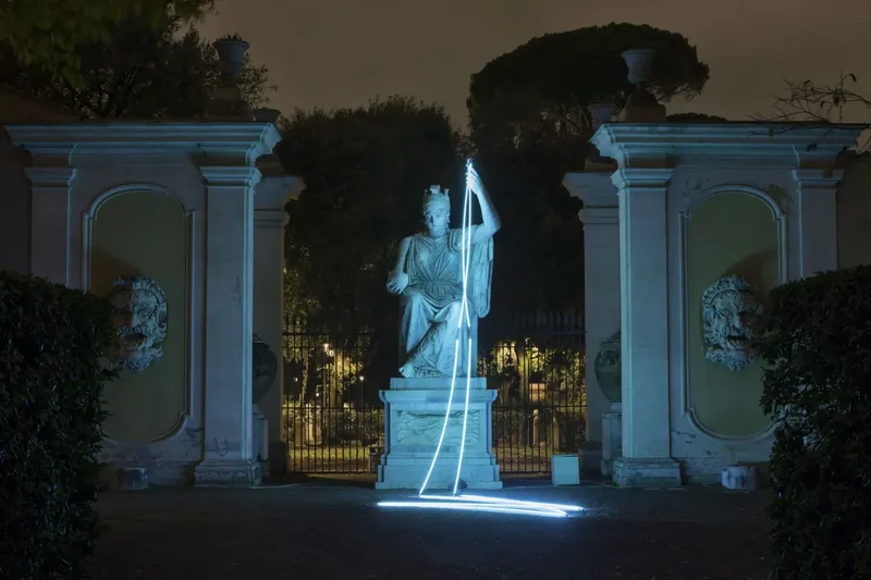François Morellet, picnic romano