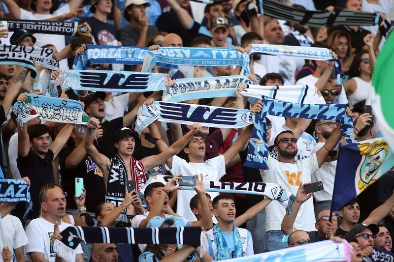 Lazio vs Roma at Stadio Olimpico