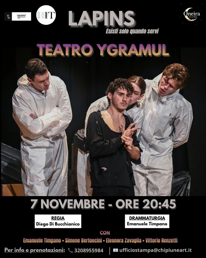LAPINS della Compagnia Oneira Teatro