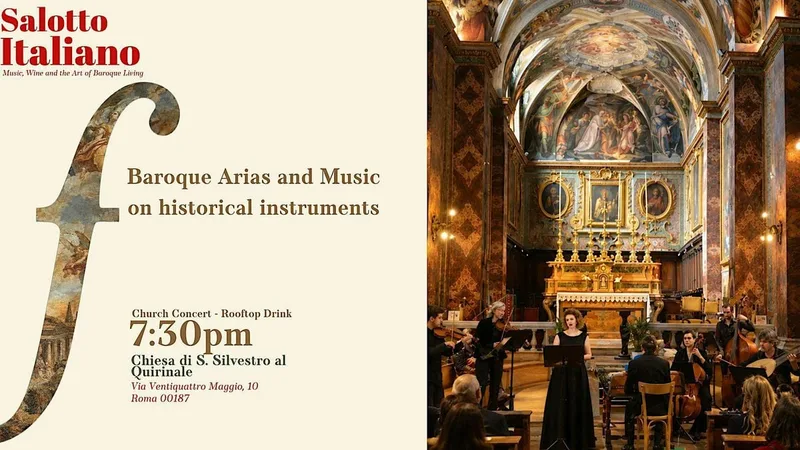 Baroque Arias and Music: Church Concert and Rooftop Drink