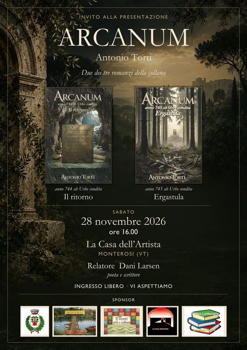 Presentazione ufficiale dei 2 ultimi volumi di Arcanum