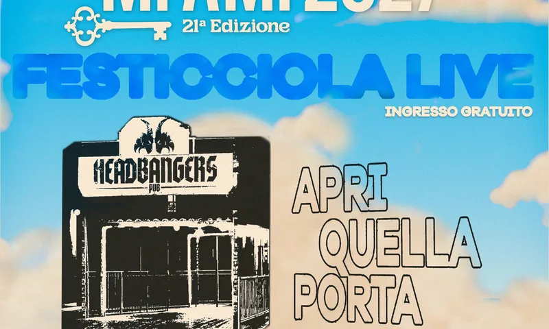 MI AMI 2027 | FESTICCIOLA LIVE | Launch Party