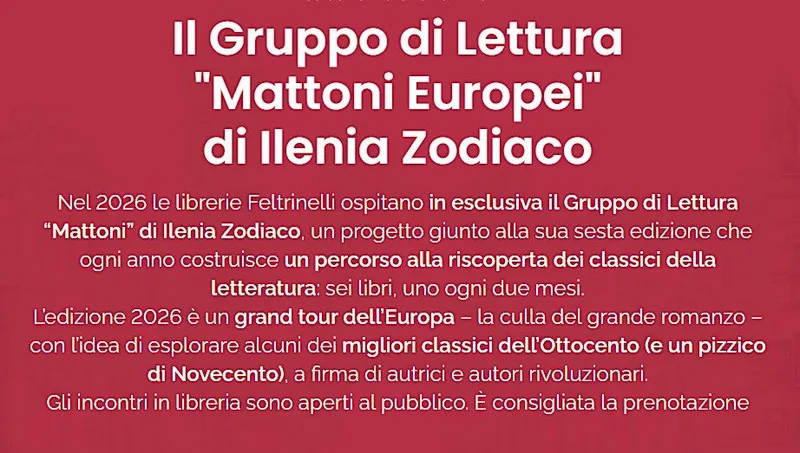 Mattoni europei con Ilenia Zodiaco - Cime tempestose Roma