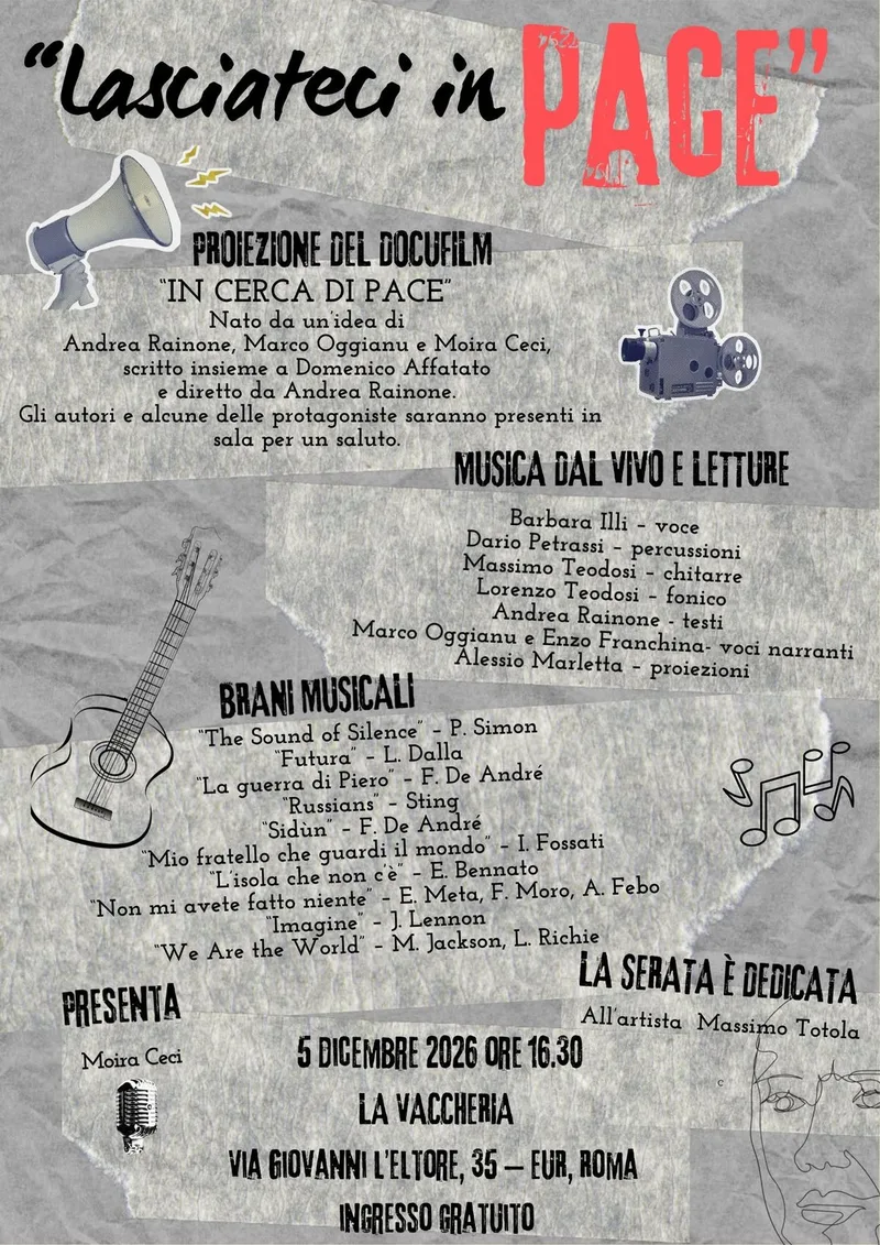 "Lasciateci in Pace"