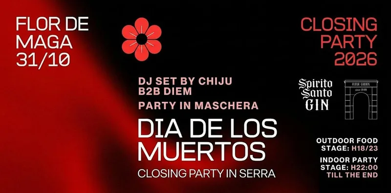 Dia De Los Muertos - Halloween Party in serra nel Vivaio