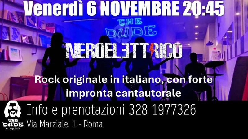 Neroelettrico al The Dude