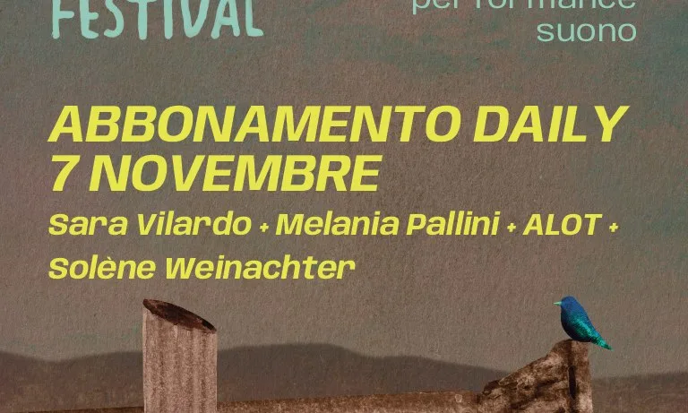 Abbonamento DAILY 7 Novembre - Danae Festival