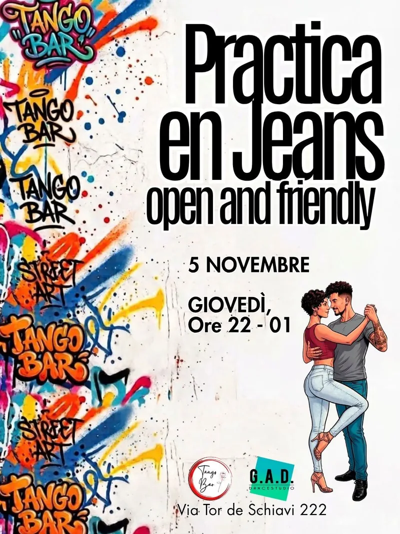 PRACTICA EN JEANS - Giovedì è Tango Bar