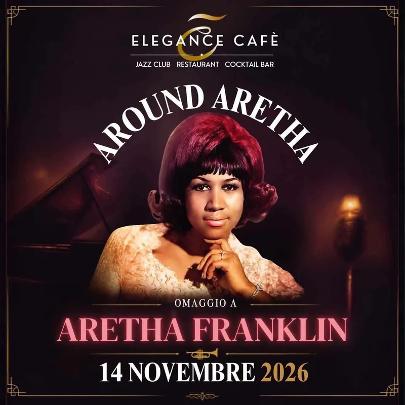 OMAGGIO AD  ARETHA FRANKLIN // Live at ELEGANCE CAFE' JAZZ CLUB | ROMA