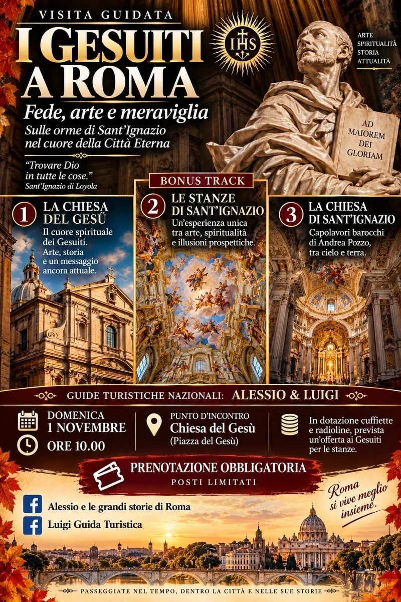 I Gesuiti a Roma: Fede, arte e meraviglia