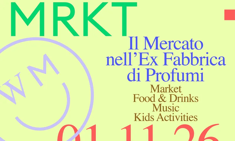 Wunder Mrkt - il mercato nell'ex fabbrica di profumi