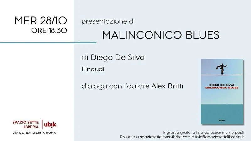 Presentazione di "Malinconico blues"