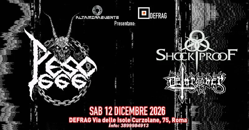 PESO666 + Shockproof + Dethroner // Defrag - 12.12.2026 - 