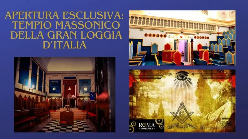 Apertura esclusiva: Tempio Massonico della Gran Loggia d'Italia