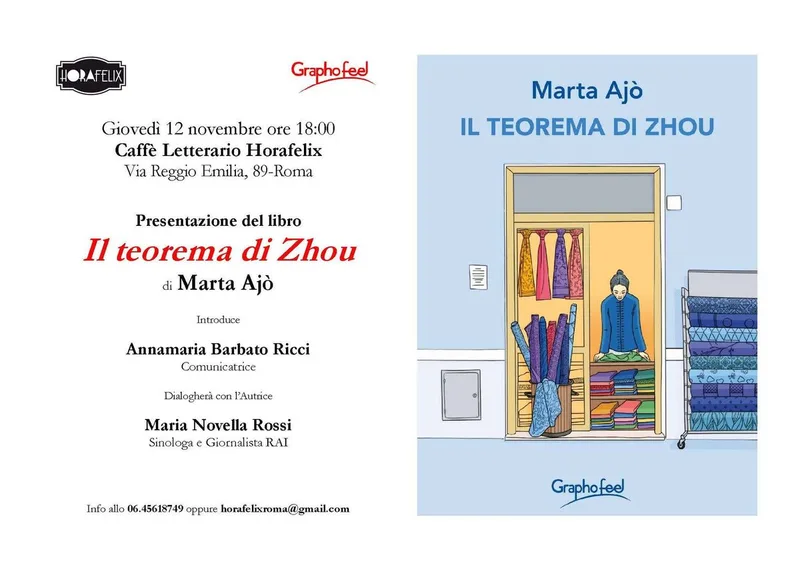 Presentazione del libro "Il teorema di Zhou"