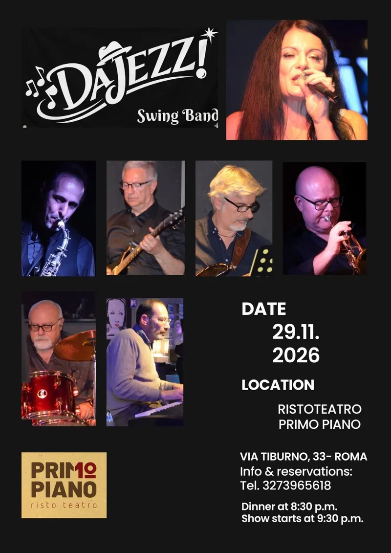 DAJEZZ Live Concert & Dinner @ Live at Primo Piano