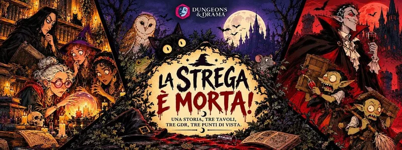 LA STREGA È MORTA! - Halloween GdR