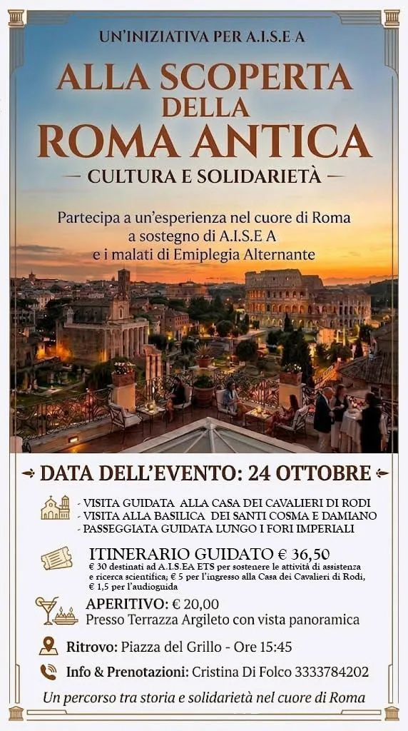 Alla scoperta della Roma Antica - cultura e solidarietà