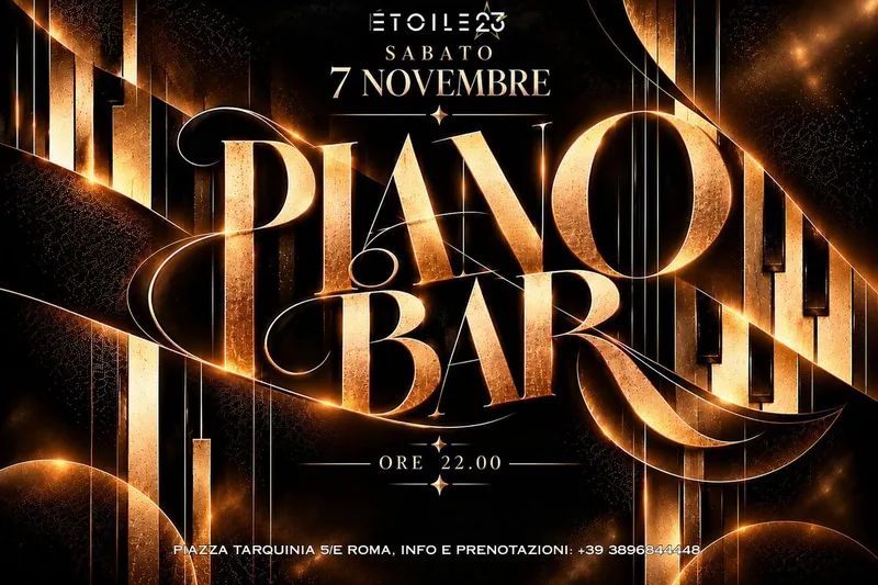 ✨🎹 LA NOTTE VOLA 🎹✨ | Piano Bar & Dj Set