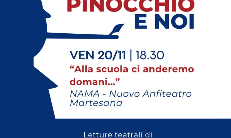 PINOCCHIO E NOI – "ALLA SCUOLA CI ANDEREMO DOMANI…"