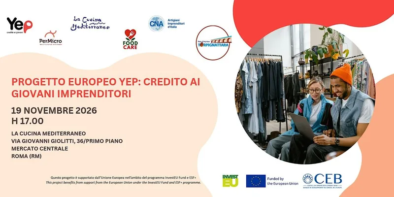 Presentazione Progetto YEP: credito ai giovani