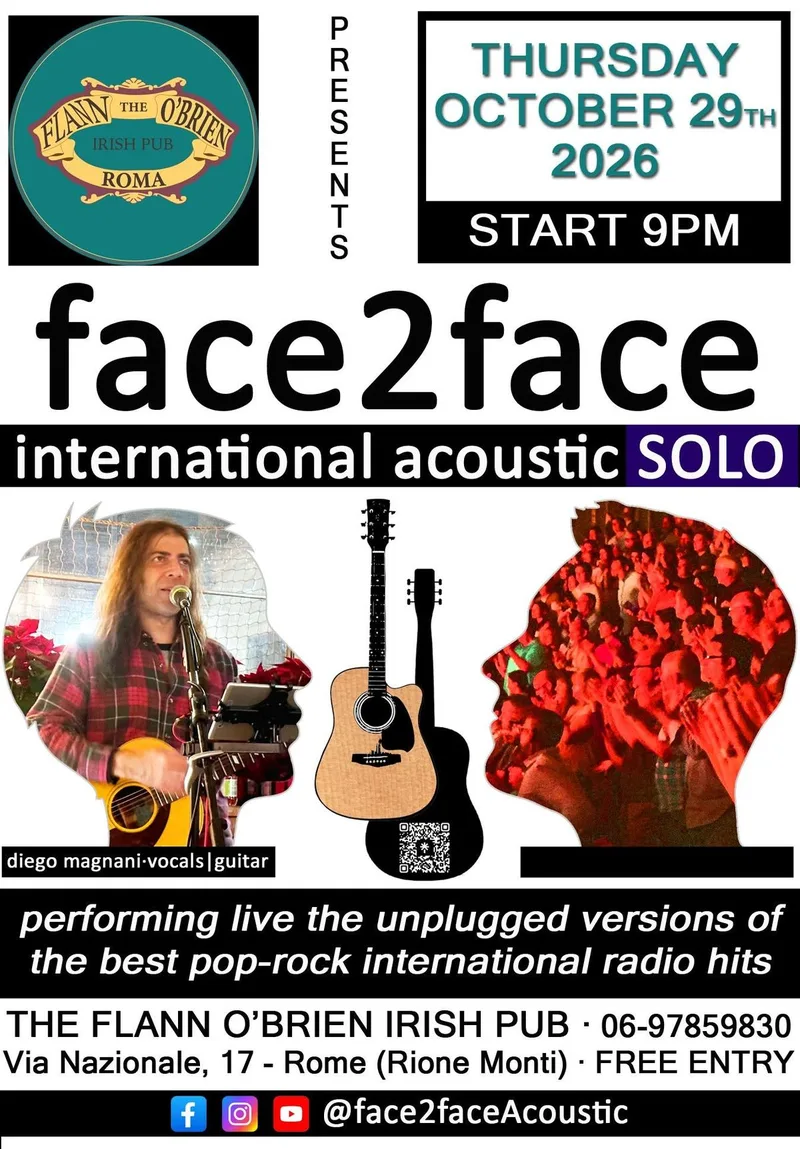 Face2Face SOLO @ The Flann O'Brien Irish Pub (Rome)