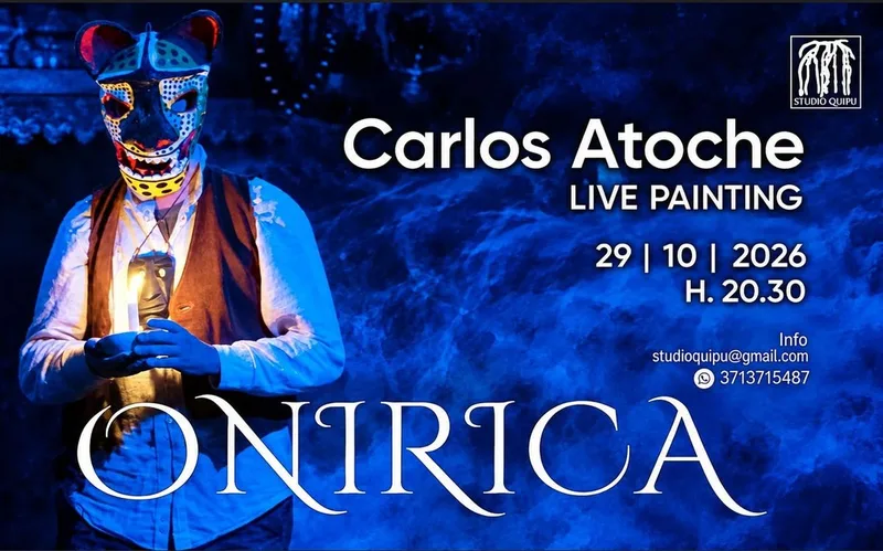 ONIRICA Live painting di Carlos Atoche