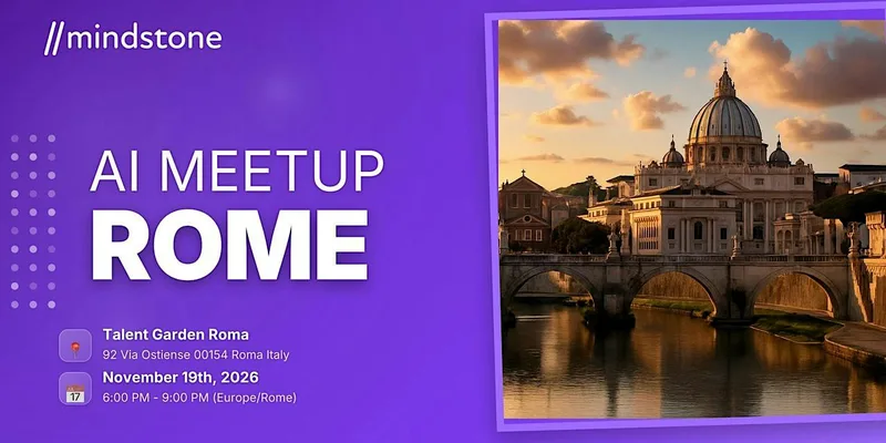 Mindstone Rome November AI Meetup