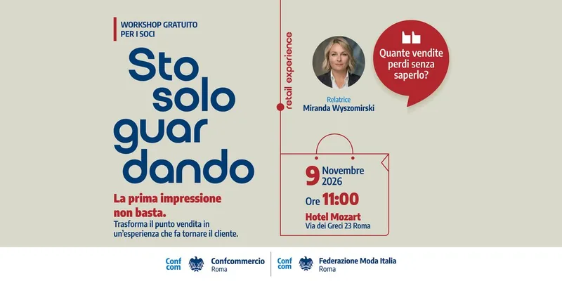 Workshop "Sto solo guardando" - la prima impressione non basta