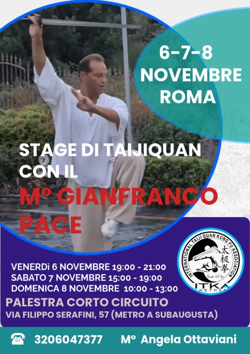 Stage di Taijiquan con il M° Gianfranco Pace
