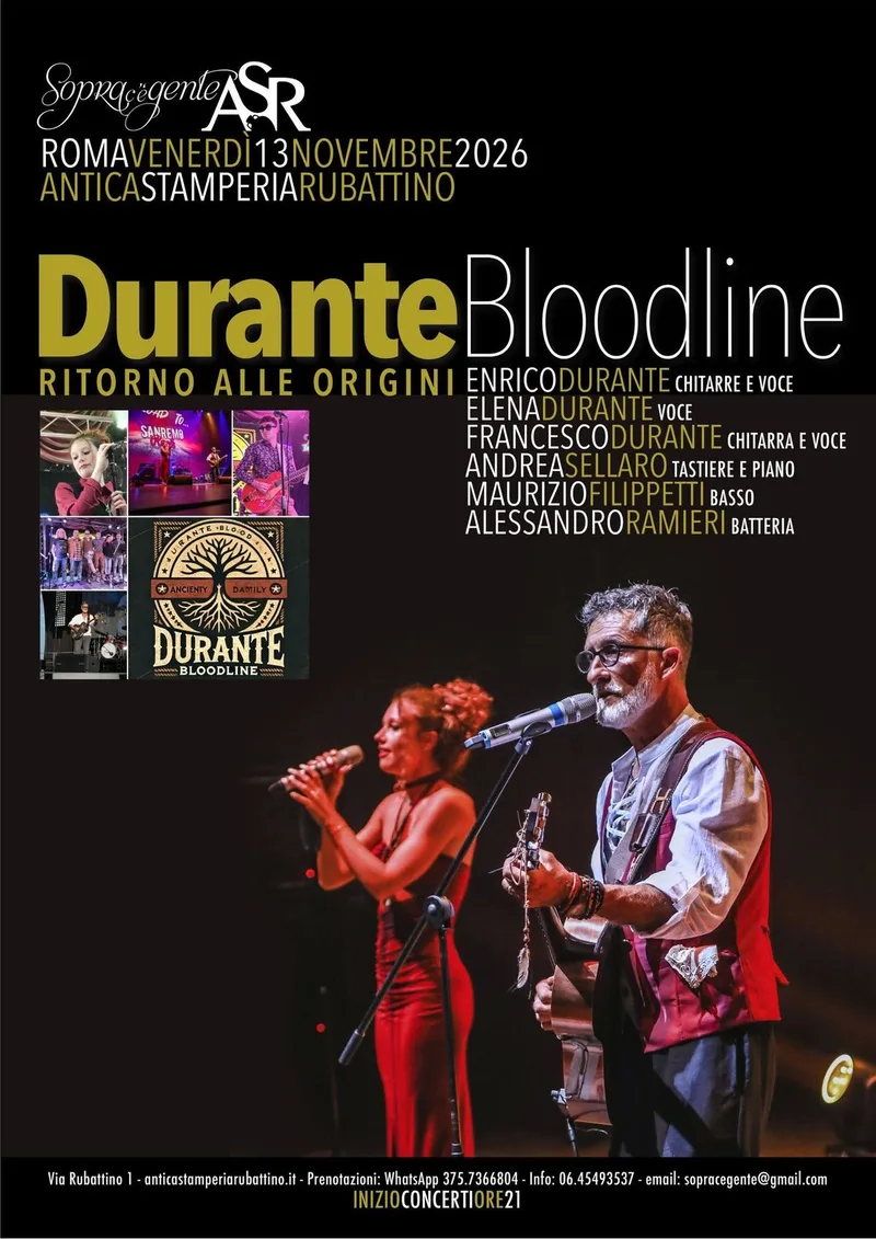 DURANTE BLOODLINE- Ritorno alle origini