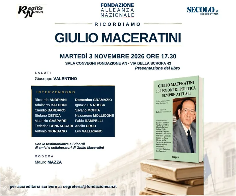 Ricordiamo GIULIO MACERATINI