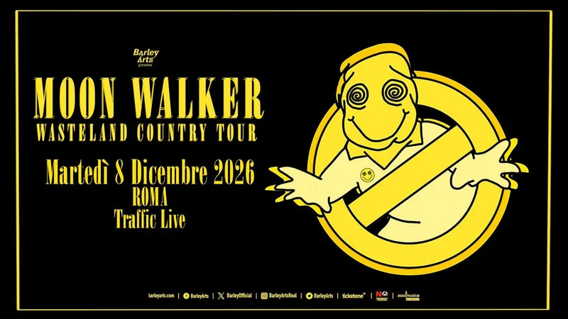 Moon Walker | Wasteland Country Tour | Live in Rome