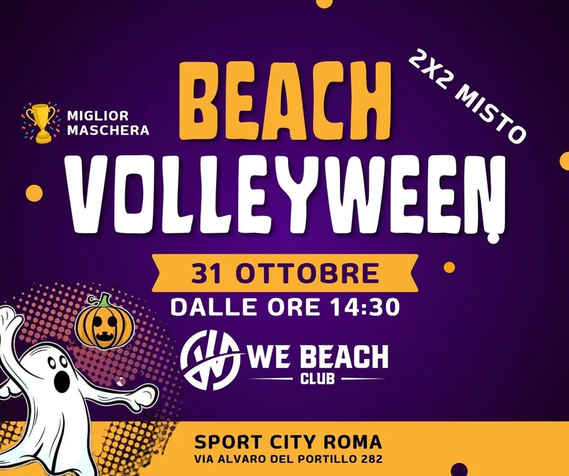 Torneo Beach Volley 2x2 Misto di Halloween