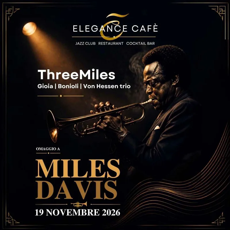 OMAGGIO A  MILES DAVIS // Live at ELEGANCE CAFE' JAZZ CLUB | ROMA