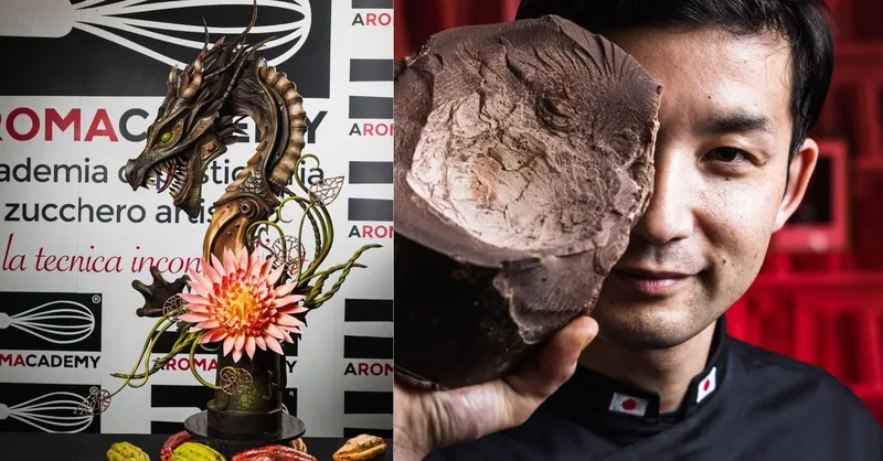 SCULTURA IN CIOCCOLATO