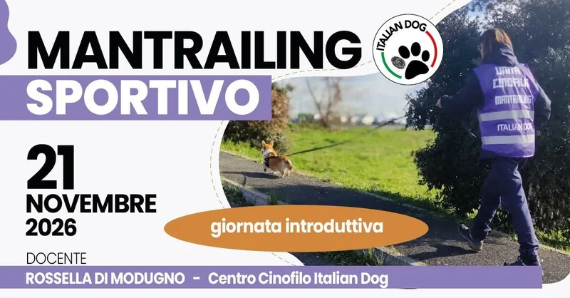 Mantrailing Ludico Sportivo - Giornata Introduttiva
