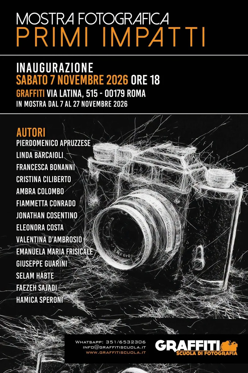 Inaugurazione Mostra Fotografica "PRIMI IMPATTI" - Allievi Graffiti