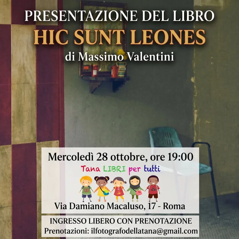 Massimo Valentini presenta "Hic Sunt Leones" 