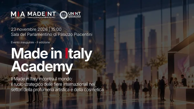 Inaugurazione della II edizione della Made in Italy Academy UNINT