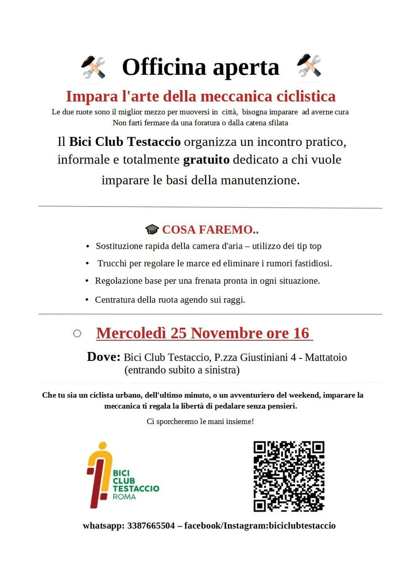 Impara l'arte della meccanica ciclistica