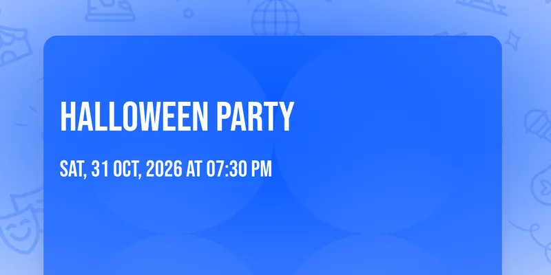 HALLOWEEN PARTY 
