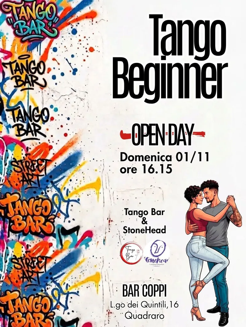 TANGO ARGENTINO - BEGINNER - OPEN DAY BAR COPPI