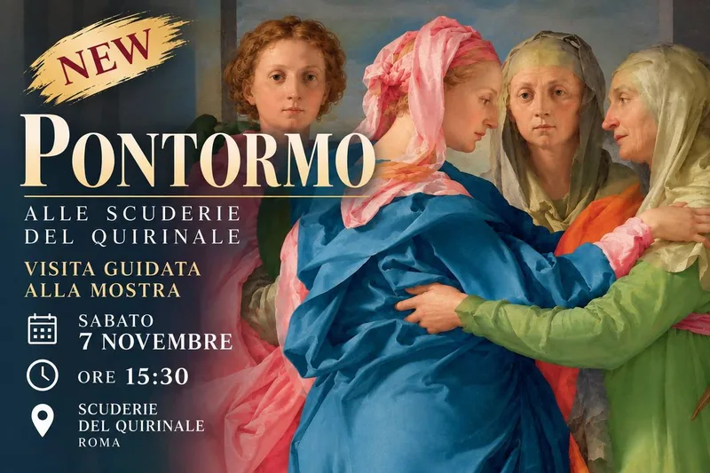 ✨ NEW – PONTORMO ALLE SCUDERIE DEL QUIRINALE 7/11 ore 15:30