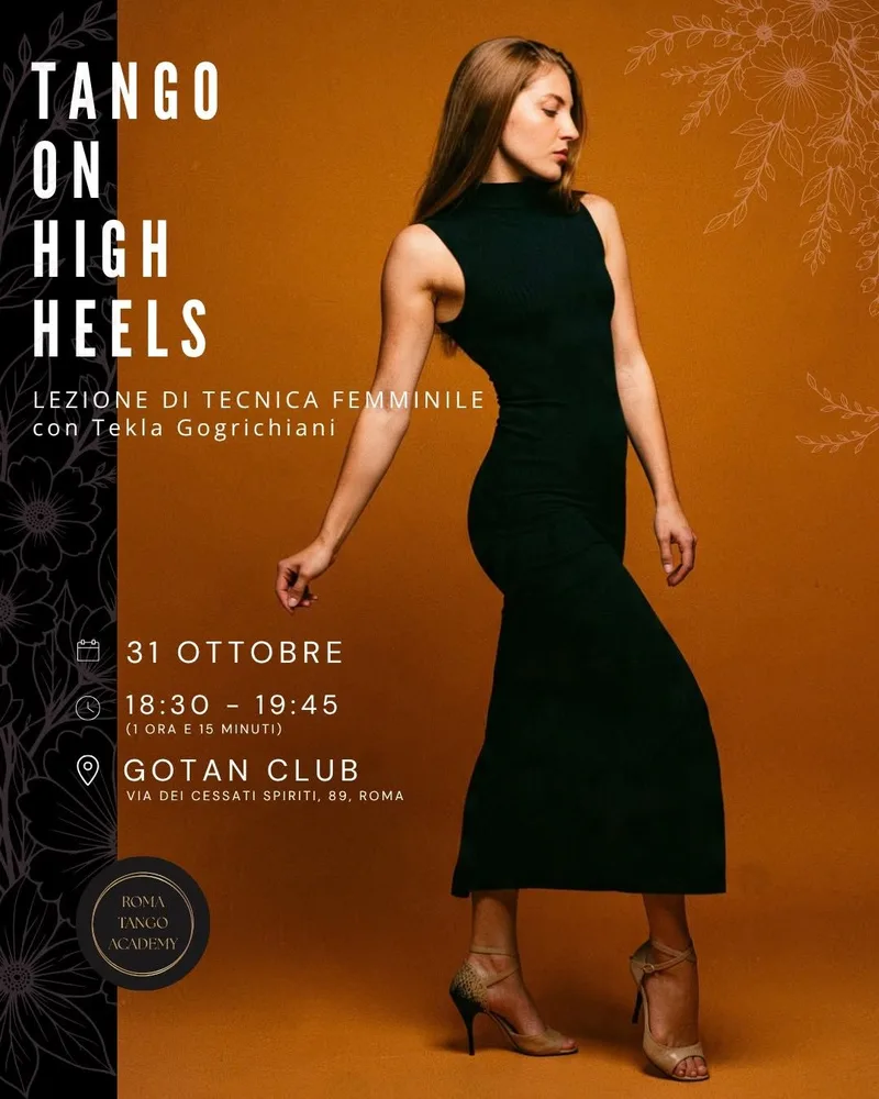 Tecnica Femminile con Tekla Gogrichiani • Gotan Club Roma